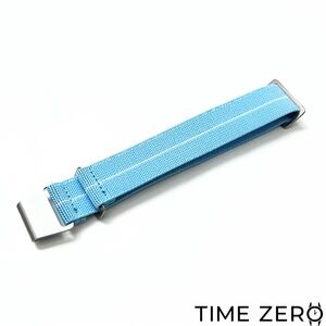 New Baby Blue/White M.N. Watch Strap (The Mariner Collection)